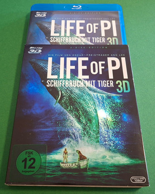 Life of Pi - Schiffbruch mit Tiger - 2D + 3D Blu-ray