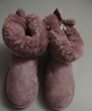 Authentic UGG Classic Ultra Mini Women's Fashion Boots Pink Orchid Size 9