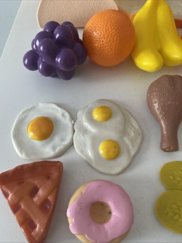 VTG LITTLE TIKES Play Food Fun With Food Pretend Juice Maple Syrup Taco Lot - Picture 8 of 13