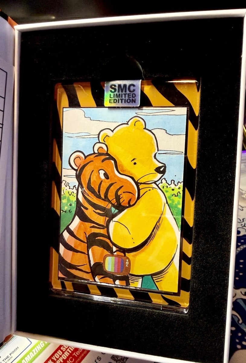 2025 SMC Saturday Morning Cards Tigger Winnie The Pooh 1/1 Sketch