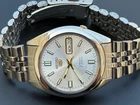 Vintage Seiko 5 Automatic Mens Watch Seiko SNX  Day- Date Japan S-26