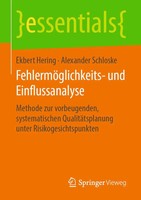 FehlermöGlichkeits- Und Einflussanalyse | Ekbert Hering (U. A.) | Taschenbuch