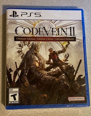 Code Vein II Ultimate Edition PS5 New Sealed Bandai Namco 55118INR 722674551182