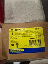 8910DPA34V02 Contactor, Definite Purpose, 30A, 4 pole, 110/120v coil