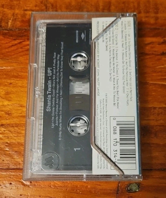 Shania Twain UP! Cassette Tape 2002 Like New! - Image 2 of 4