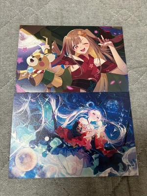 Cosmic Princess Kaguya! Theater Bonus #4 Illustration Postcard Complete Set F/S