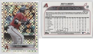 2022 Topps Chrome X-Fractor Seth Beer #186 Rookie RC