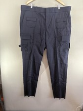 5.11 Tactical Pants Mens 46X36 Blue EMS Cargo Law Enforcement Utility Unhemmed