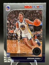 2019-20 NBA Hoops Premium Stock - Jordan Poole RC - Golden State Warriors #223