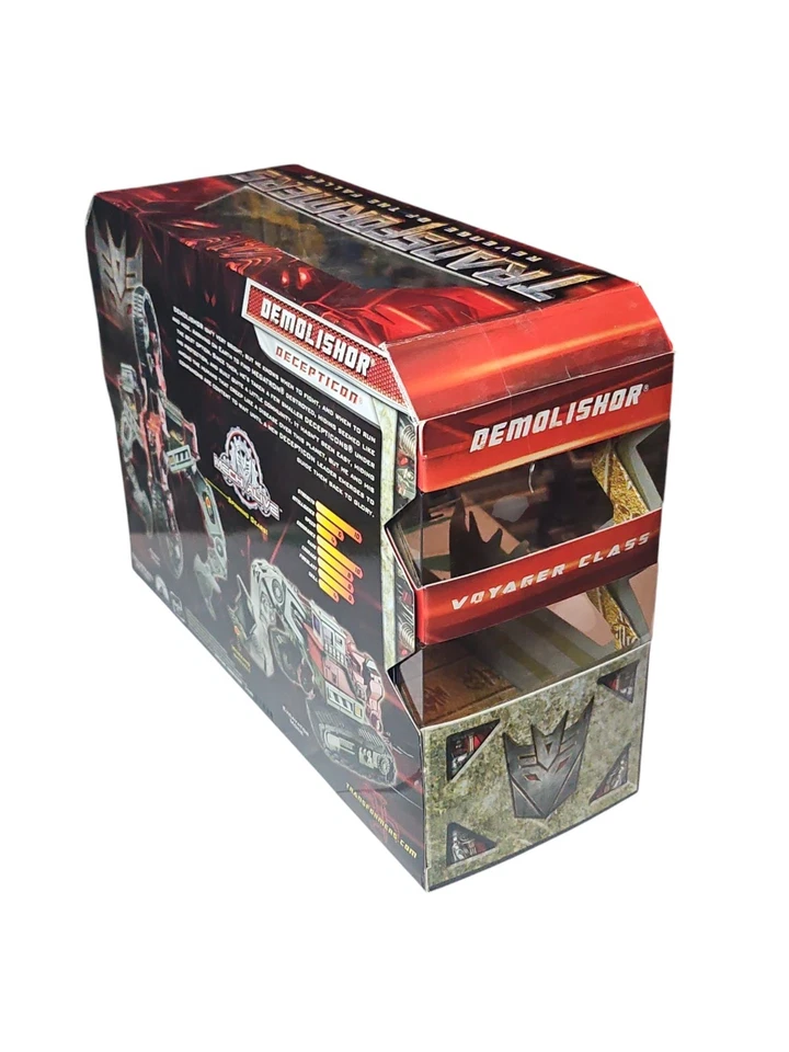 Figura de acción Hasbro Transformers ROTF película Demolishor Voyager sin usar, en caja sellada nueva Foto 4 de 4