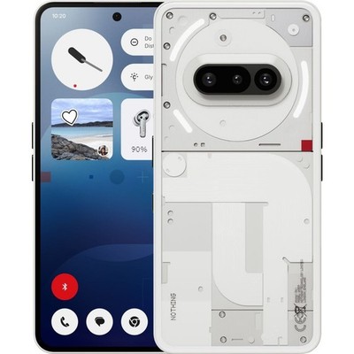 NOTHING Phone (3a) 128 GB Weiß Dual SIM Smartphone Handy Mobiltelefon