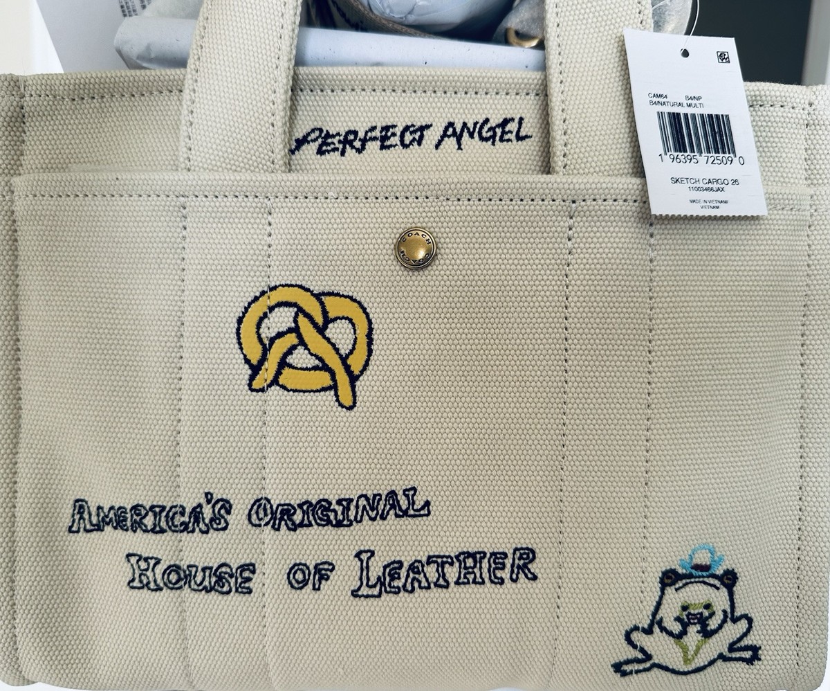 ★US 完売間近★Coach Cargo Tote 26 With Sketch Print COACH® Outlet | Cargo Tote Bag 26 With Sketch Print