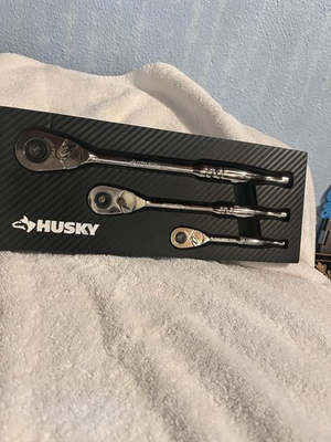 #ad Ratchets 12” 9 1 4” 5 1 2” Collectors Set By Husky $99.95