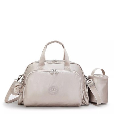Kipling Camama Baby Metallic Diaper Bag Bottle Pacifier Holder