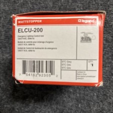 Legrand Wattstopper Elcu-200 Emergency Lighting Control Unit 120vac Legrand Wattstopper Elcu-200 Emergency Lighting Control Unit 120vac
