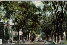 Lawrence Massachusetts - Haverhill Street 1909 Postcard