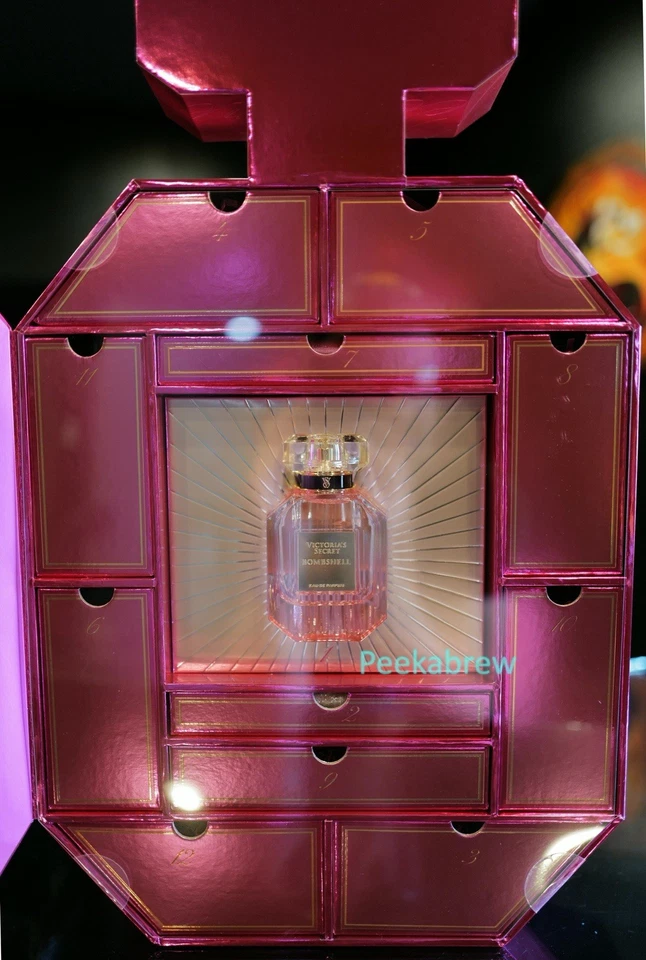 Victoria’s Secret Bombshell Deluxe Set Calendario de Adviento 12 Piezas Set de Regalo Sellado 2025 Foto 3 de 4