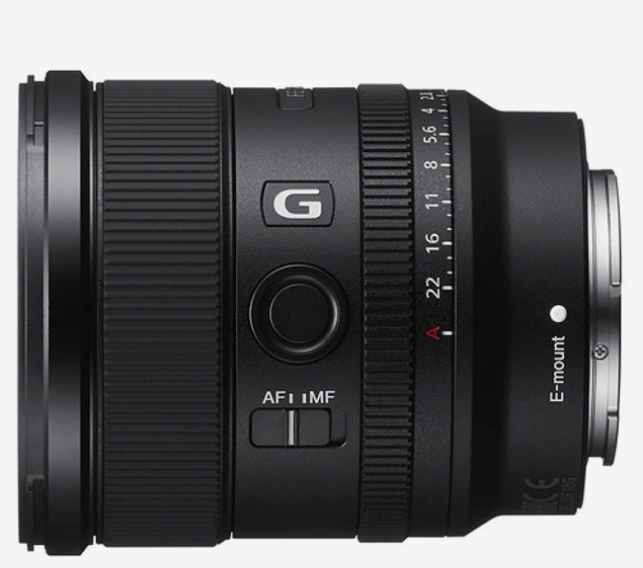 Sony FE 20mm f/1.8 G Lens - Black (SEL20F18G) for sale online