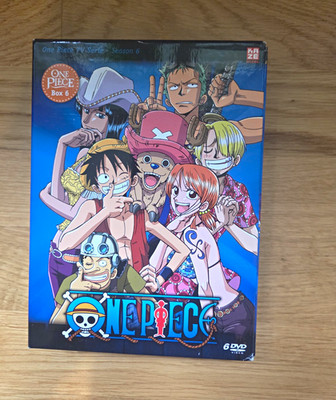 One Piece Staffel 6 Box 6 DVD Box Set Ep. 163-195 DE/JP FSK 12