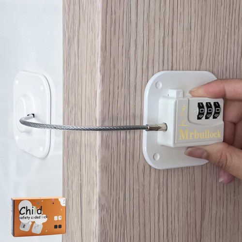 Refrigerator Lock Fridge Locks for Kids Keyless Child Safety Cabinet Locks fo...
