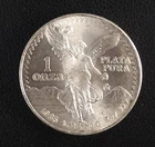 1985 Mexico Libertad 1 Onza .999 Silver- BU