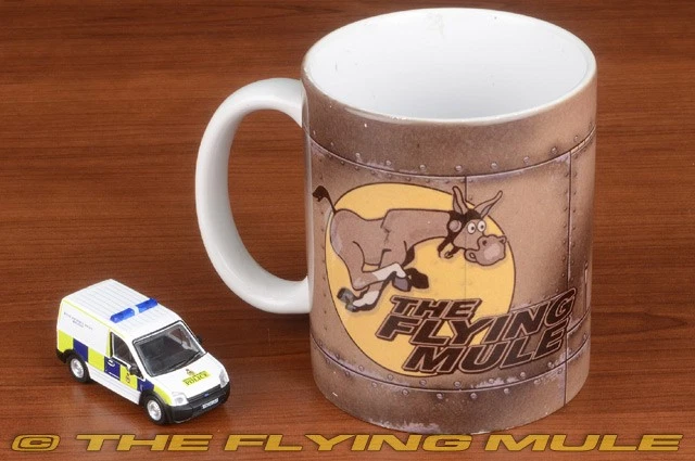 Unidad de perro policía Oxford diecast 1:76 Transit Connect RAF Foto 4 de 4