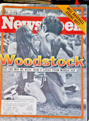Newsweek Magazine  - August 8, 1994 - Woodstock