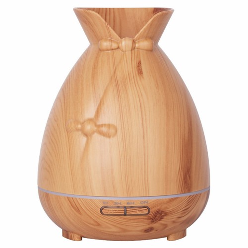 Essential Oil Diffuser 550ml 12 Hours Wood Grain Aroma Diffuser Timer Cool Mist - Picture 13 of 14