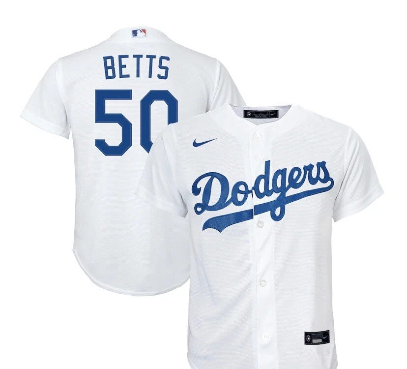 White Nike Mlb MLB Los Angeles Dodgers Home Jersey