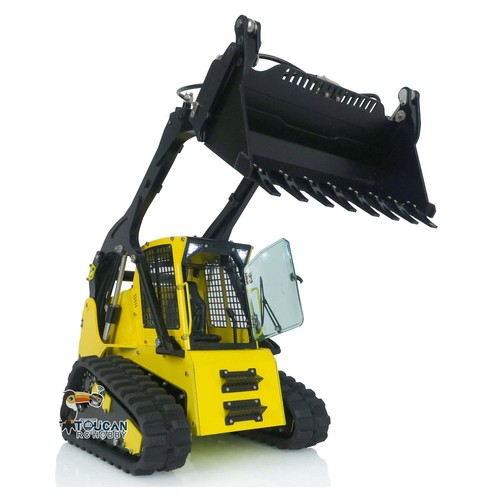 LESU 1/14 Metal Aoue LT5 RC Hydraulic Loader Assembled Skid-Steer Tracked Trucks - Picture 2 of 12