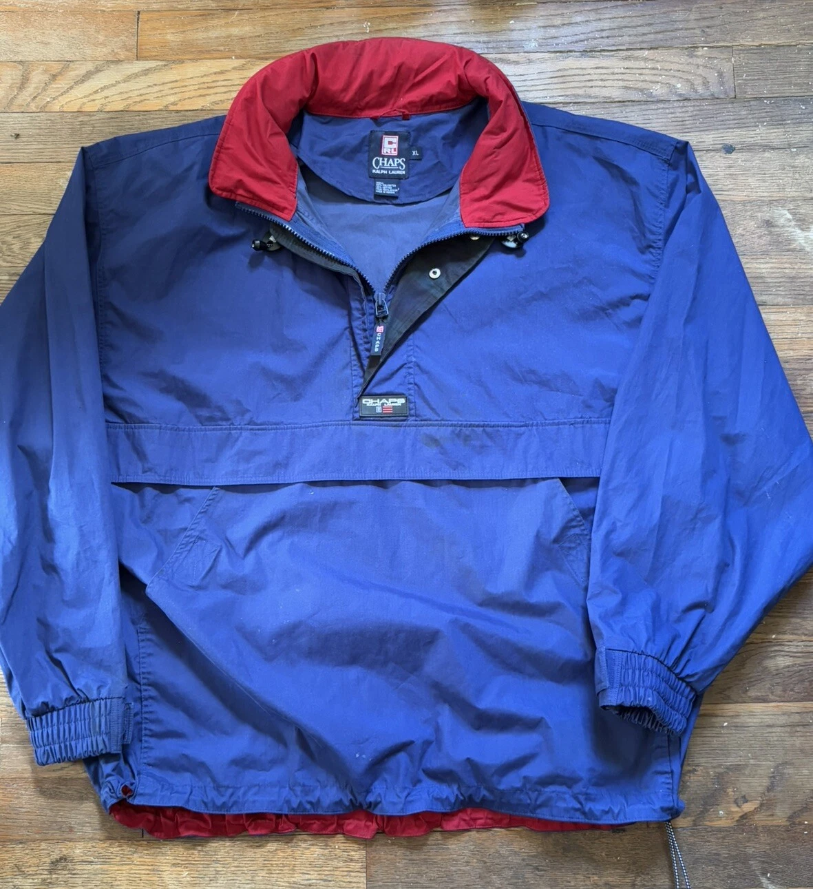 CHAPS by RALPH LAUREN 1/2 Zip Pullover Windbreaker
Opens in a new window or tab