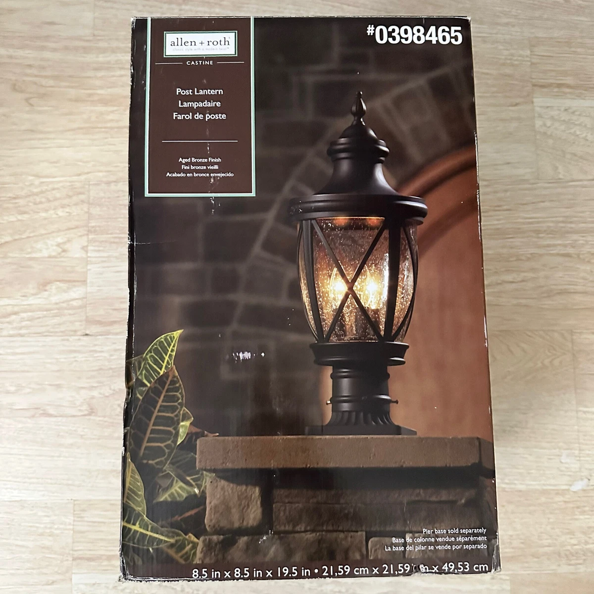 Allen roth castine post light deals