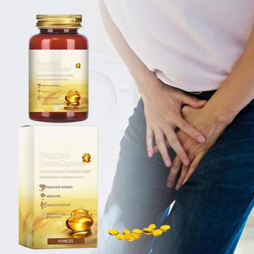 25g Prostate Health Capsules, 10pcs Prostate Herbal Capsules for Men Health New - Bild 3 von 12