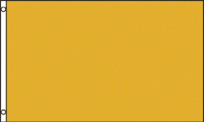 2x3 Solid Gold Plain Blank Advertising Flag 2'x3' House Banner Grommets