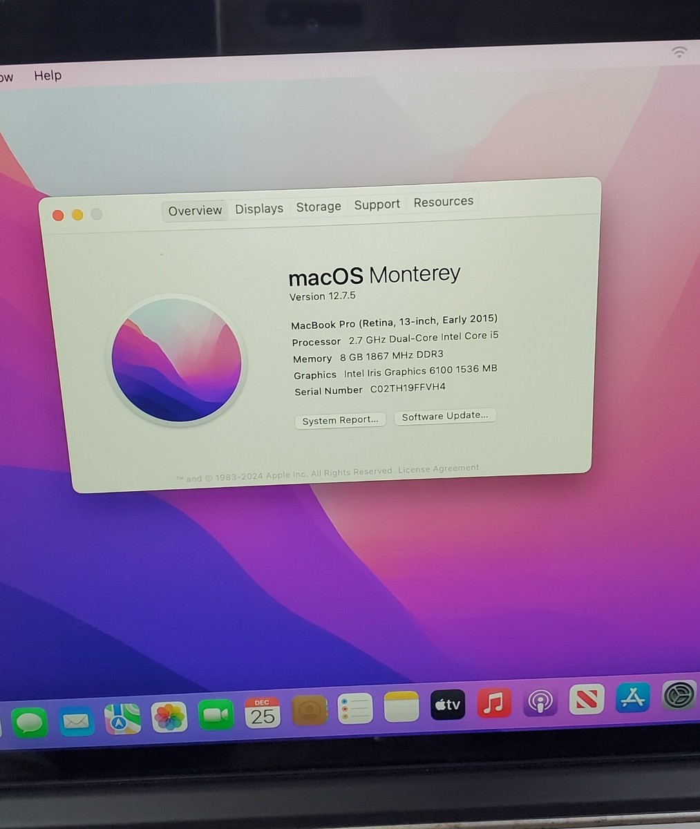 Apple MacBook Pro A1502 13.3