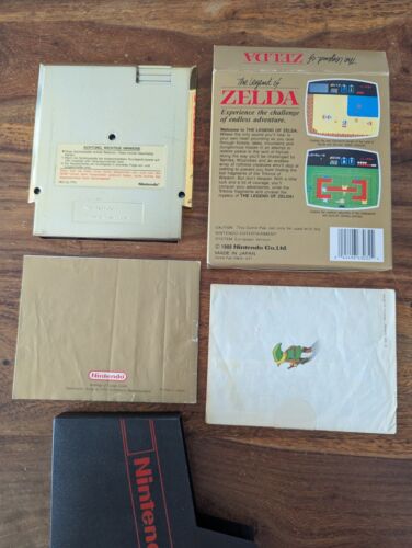 Bienengräber Komplett mit Karte, The Legend of Zelda OVP CIB Nintendo NES Spiel - Bild 2 von 21