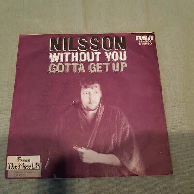  Nilsson - Without you   - Schallplatte 