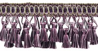 Zweireihiger Quasten-Fransenbesatz Farbe# 2927 - Luscious Lavenders [14 Yards]