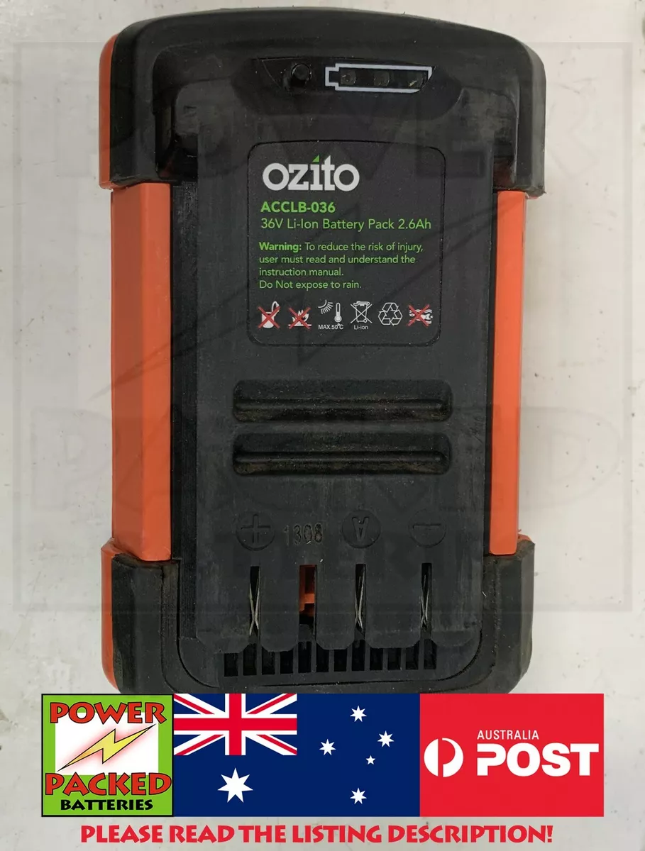 REPACK YOUR Ozito ACCLB 036 36V Li Ion Battery 5AH READ FULL