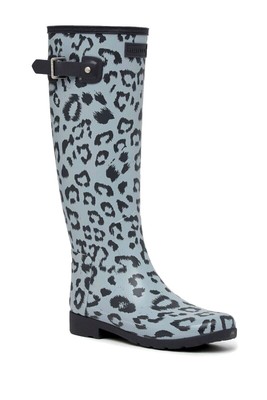leopard hunter rain boots