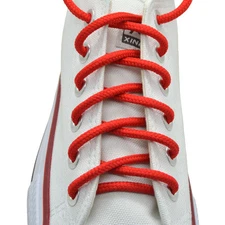 2 Pairs Round Athletic Sport Sneaker "Red" 27,36,45,54" String Shoelace