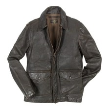 Cockpit USA Vintage Roughneck Oil Driller Jacket Brown USA Made Z21F008
