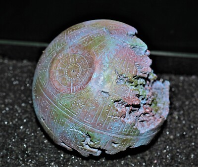 3D Printed Death Star Small Reptile Hide Cave 6 Inch for Gecko Hamsters