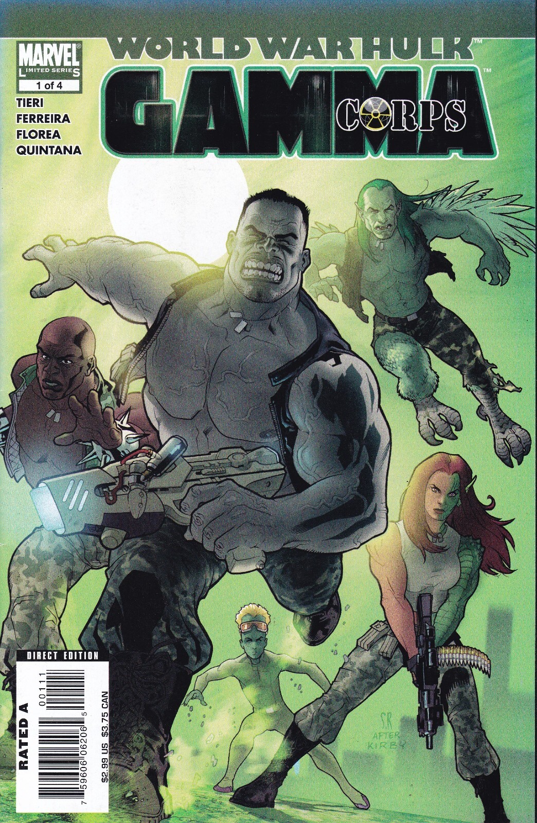 WORLD WAR HULK - GAMMA CORPS (2007) #1 - Back Issue
