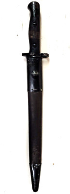 Vintage Original ENFIELD SMLE MK III SWORD BAYONET with SCABBARD 12'' blade #3