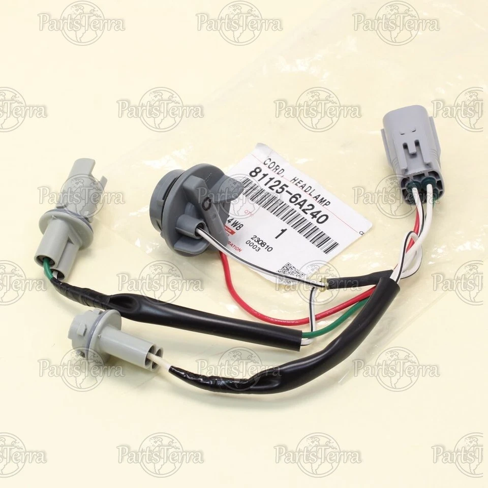 811256A240 Nuevo Arnés de cableado de faros genuino OEM Toyota Lexus GX470 2003-2009 Foto 4 de 4