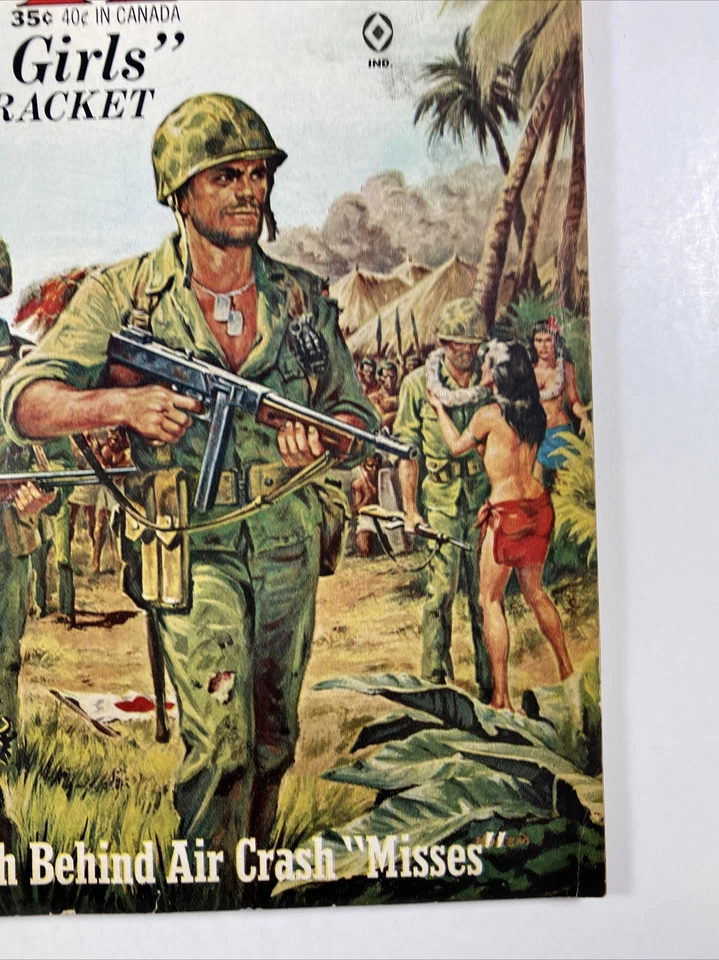 ACTION FOR MEN Magazine March 1965- man adventure pulp male GGA  - Image 4 of 4