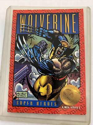 1993 Skybox Marvel Super Heroes Wolverine Series 2 Card #36 X-Men Xavier's Files