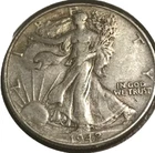 elf Walking Liberty Half Dollar 1942  World War II  B52