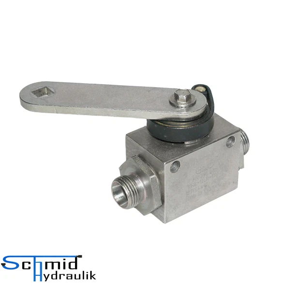 SCHMID HYDRAULIK Hubbegrenzer Kipperabschaltventil Hydraulikabschaltventil 12L Kippel Kugelhahn